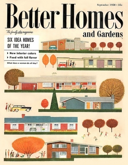 MID-CENTURIA : Art, Design and Decor from the Mid-Century and beyond: Architecture #and #modern #homes #cover #gardens #illustration #mid #century #better #magazine