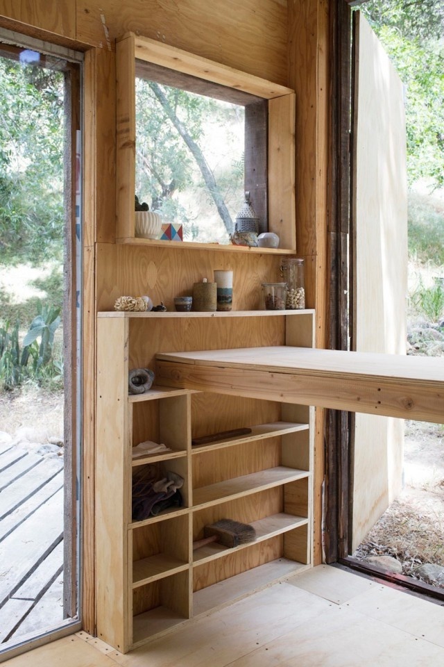 Cabin in Topanga7 #interior #design #decor #wood #architecture #deco #cabin #decoration