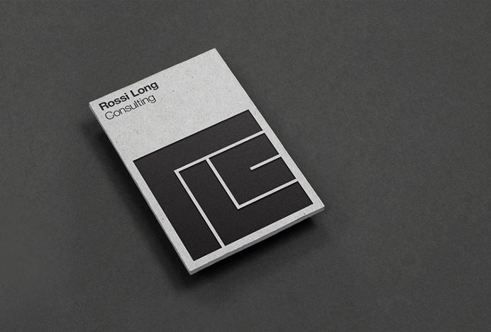 Rossi Long Consulting by Matthew Hancock #print #graphic design