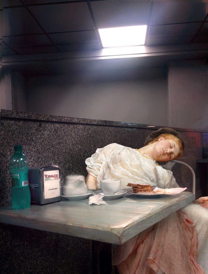 Napoli Project: Alexey Kondakov Blurs Lines Between Classical Paintings and Real Life