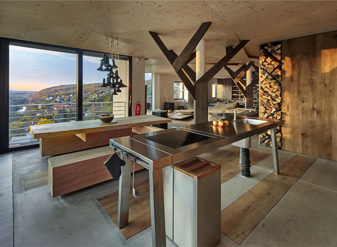 Penthouse V by Beef Architekti - #architecture, #house, #home, #decor, #interior, #homedecor,