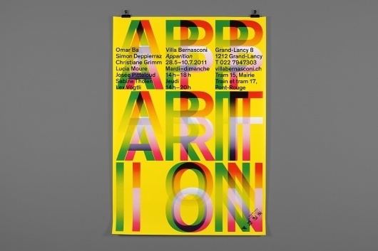 schafftersahli.com #print #design #poster #typography