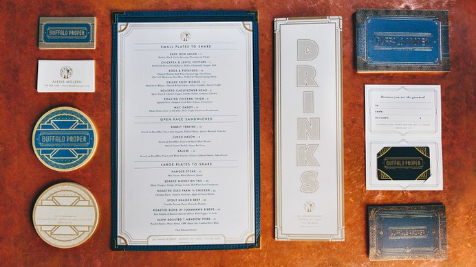 Buffalo Proper Brand Identity by Block Club - Grits + Grids