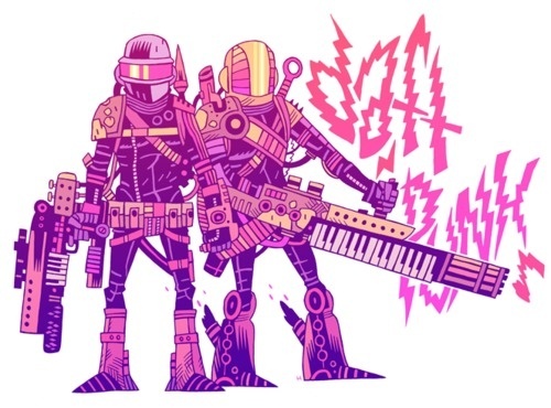 http://mrhipp.tumblr.com/ #daft #punk