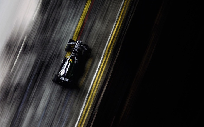 Aerial View of Formula 1
