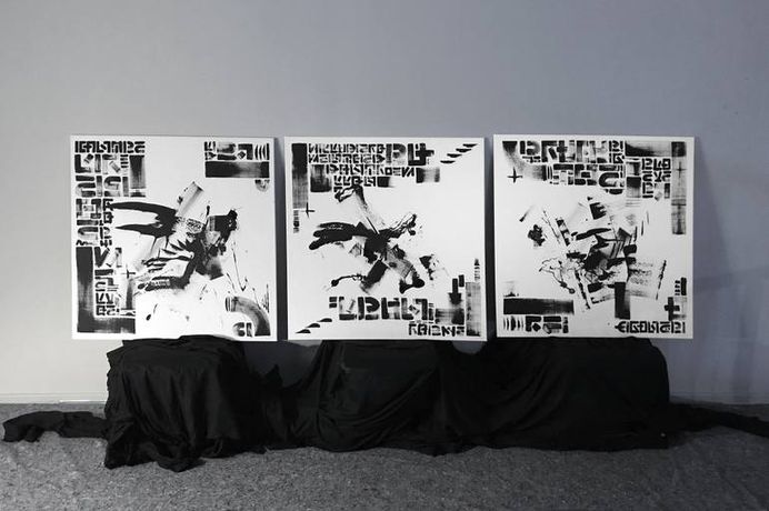 The Krank - Migration paintings #thekrank #berlin #art #urbanart #painting #typography #krank
