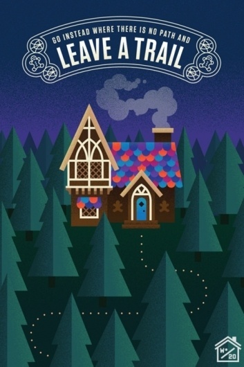 Wander Blog #house #wander #illustration #john #poster #jensen