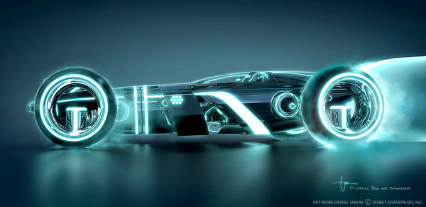 Tron: Legacy | Light Runner Design by Daniel Simon #animation #movie #tron #3drender #3dmodeling #legacy #runner #disney #film #light #3d