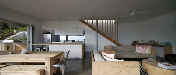 north coast home: a summer retreat by bourne blue architecture #sofa