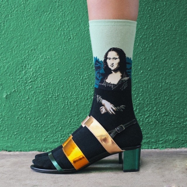 Art Masterpieces Recreated on Socks