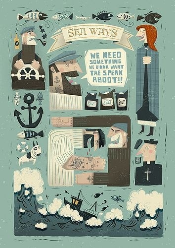 Peter Donnelly - Seaways #illustration