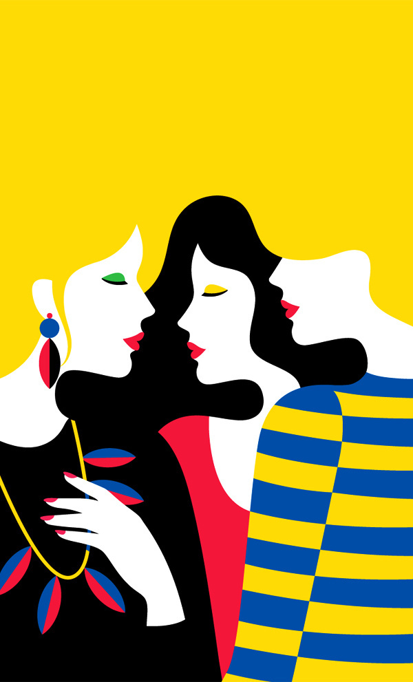 Stockholm by Malika Favre #illustration #favre #malika