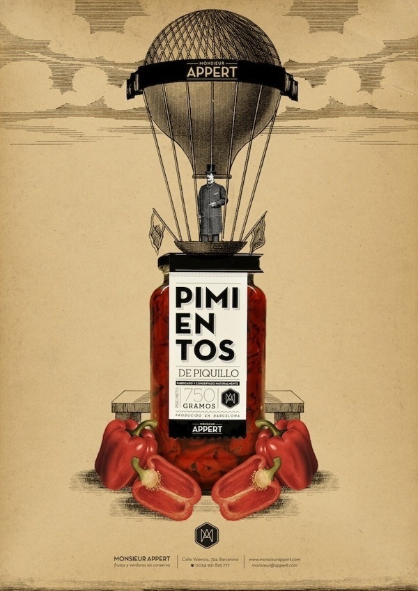 Monsieur Appert on Behance #print #poster