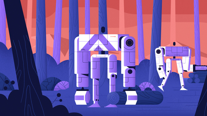 The Atlantic - Future of Work on Behance