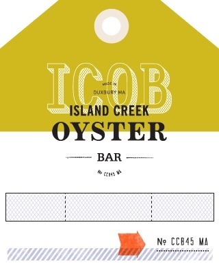 Island Creek Oyster Bar #menu #design #web #navigation