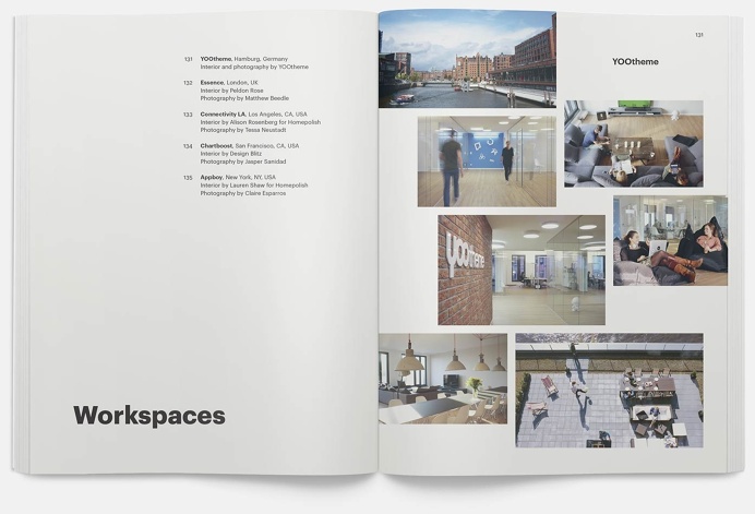 Interesting grid layout with image collage