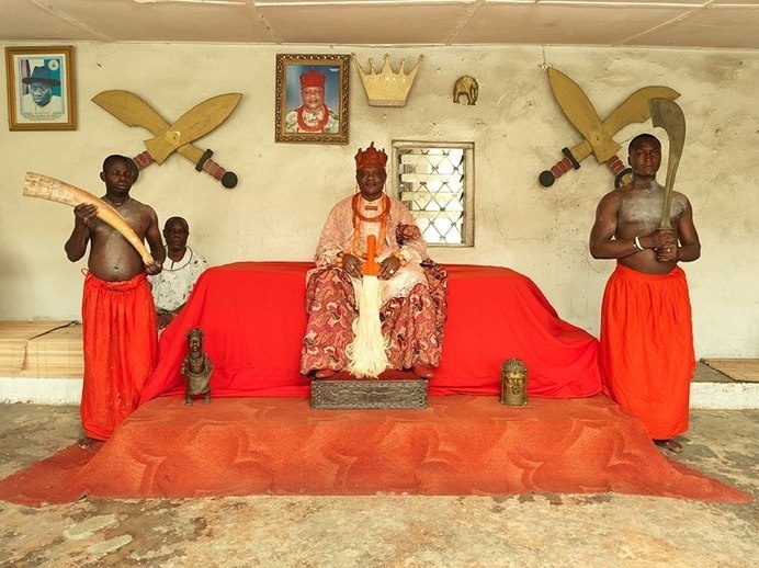The Ovie of Ughelli #monarch #photography #nigerian #king