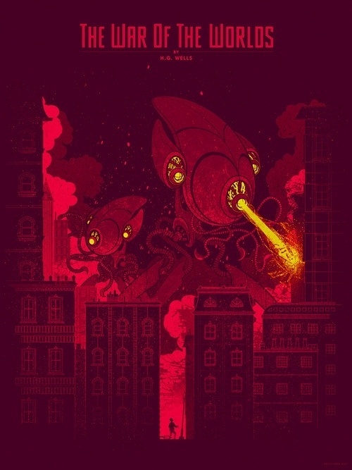 tumblr_m6yh3d4A2N1qz6f9yo1_r1_500.jpg (500×667) #red #g #tripods #lasers #war #of #worlds #the #wells #illustration #h #aliens