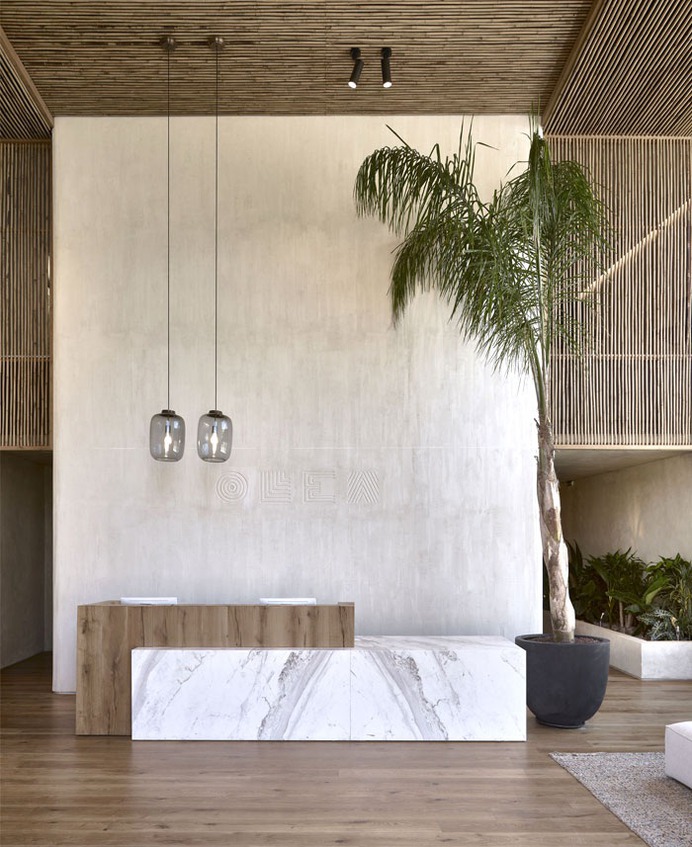 Olea All Suite Hotel Combining Mediterranean Architecture with Tropical Decor Elements