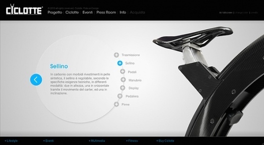 Ciclotte . Ride on Design on Web Design Served #gfhfghfg