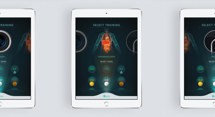 Quiro App #uiux #medical #app #surgical #professional #student #video #game #quiro