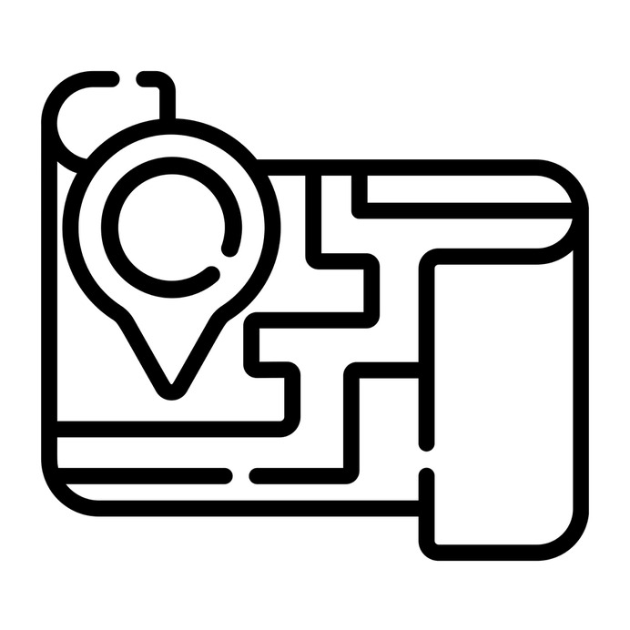See more icon inspiration related to place, maps and location, location pin, map pointer, map point, map location, placeholder, pointer, pin and location on Flaticon.