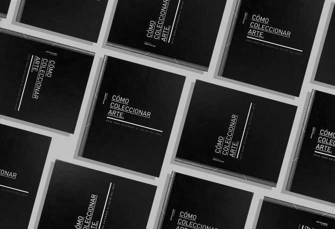 Cómo Coleccionar Arte #editorial #editorialdesign #type #book #art #black