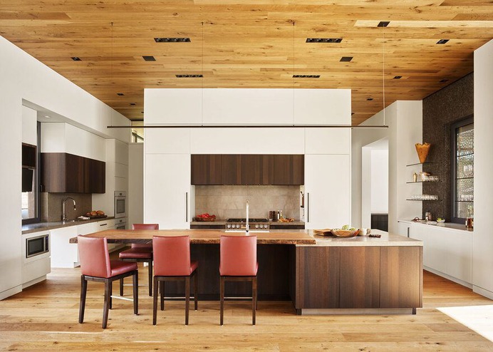 kitchen, Queen's Lane Pavilion / Carney Logan Burke Architects