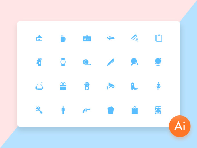 Mini Material Icon Set