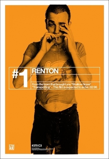 Creative Review - Trainspotting's film poster campaign, 15 years on #renton #trainspotting #poster #film
