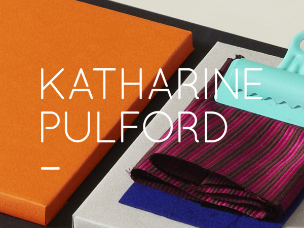 Katharine Pulford | Textile Designer #logo #brand #typography