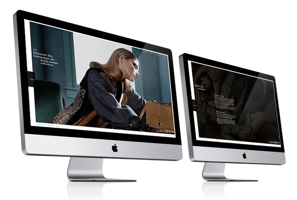 Louben - Website on the Behance Network #fashion #clothing #website