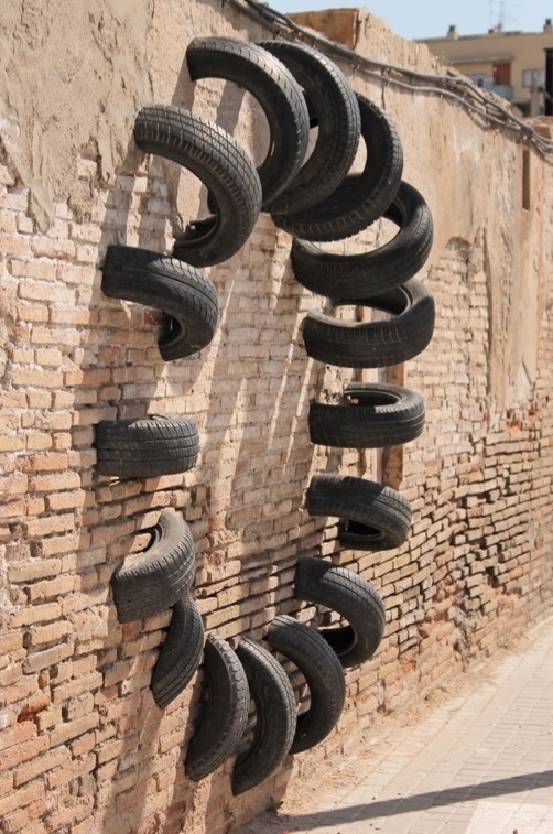 visual effects 2015 #wheels #urban #visual #effect #black #street #tunel #serra #wheel #minimal #art #octavi #ooss