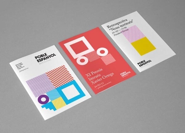 Poble Espanyol Redesign of the Corporate Identity by Atipus #barcelona