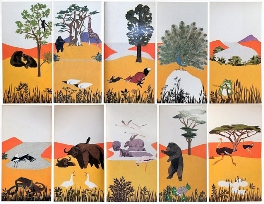 Animalarium: Iela Mari returns #infinite #illustration #cards #animal