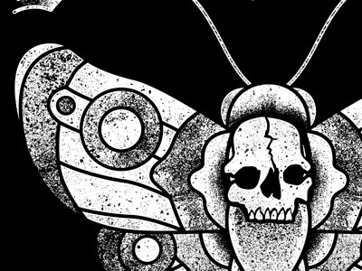 Of_mice_-_moth #moth #animal #drawing #illustration