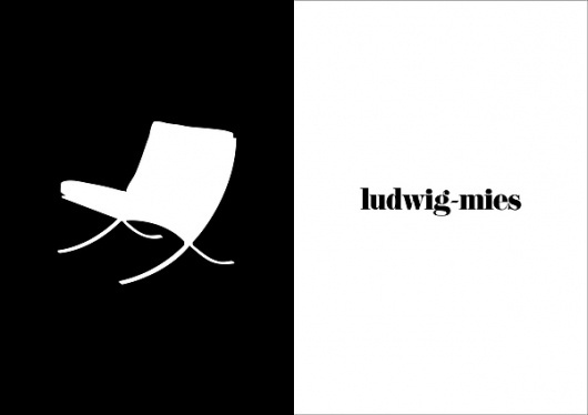 Cut it out on the Behance Network #white #forniture #design #graphic #black #minimal #and