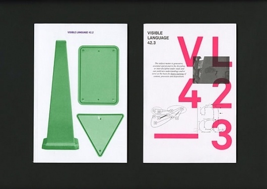 Visible Language / Why Not Smile #design #graphic #editorial #typography