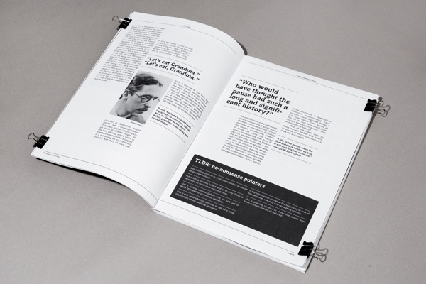 Full Stop. on Behance #magazine