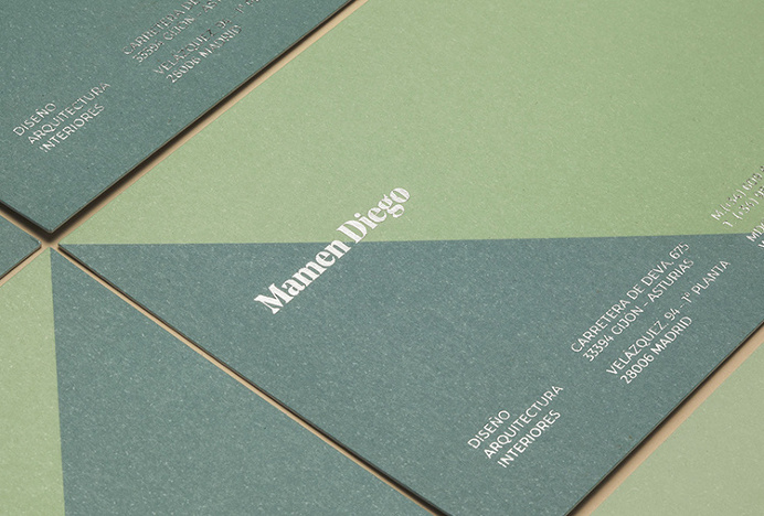 Mamen Diego by Atipo #brand design #stationery #colourful