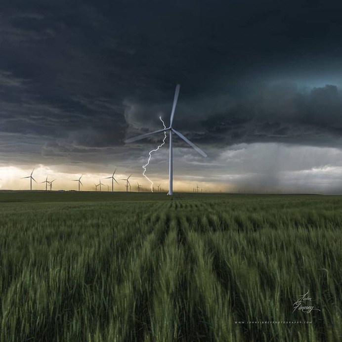 Terrific Storm and Landscape Photography by John Finney