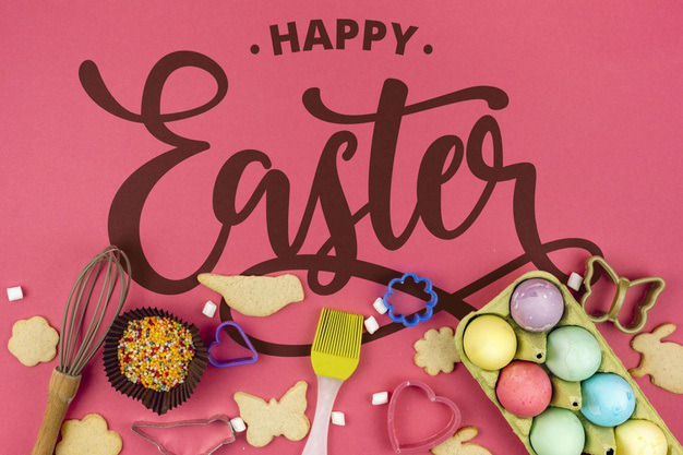 Happy easter day Free Psd. See more inspiration related to Flower, Mockup, Template, Bird, Butterfly, Typography, Spring, Celebration, Happy, Font, Holiday, Mock up, Easter, Religion, Rabbit, Egg, Calligraphy, Lettering, Cookie, Traditional, View, Up, Day, Top, Top view, Biscuit, Cultural, Tradition, Sprinkles, Mock, Mold, Seasonal, Beater and Paschal on Freepik.