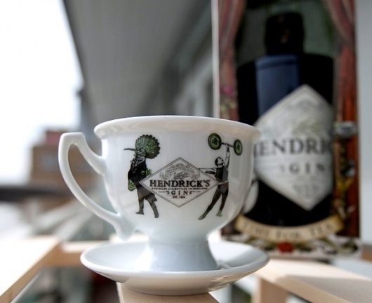 Hendrick's Gin Tea Cup (NOTCOT) #product #gin #hendricks