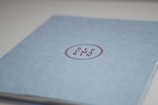 BLEU MARIN on the Behance Network #of #book #marin #poetry #bleu