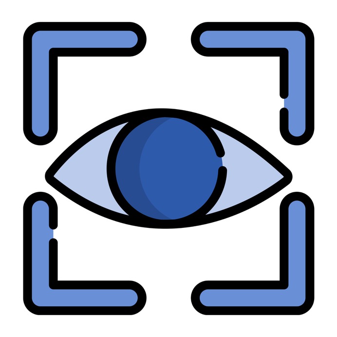 See more icon inspiration related to eye, look, view, ui, seo and web, optical, visualize, focus, vision, interface and target on Flaticon.