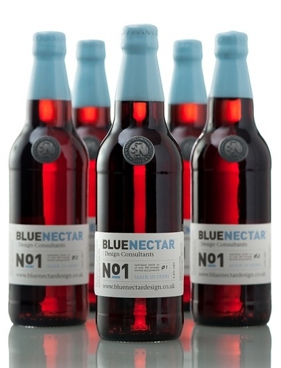Lovely Package® . The leading source for the very best that package design has to offer. #nectar #blue #bottle
