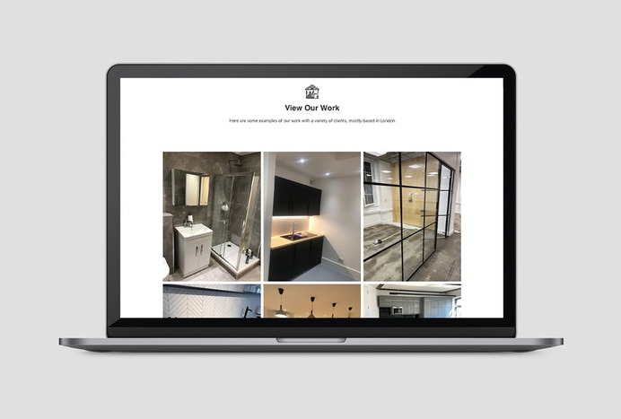 Mark Construction LTD Website Design – Deivid Cole