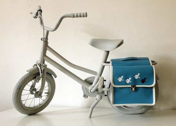 superduper cute #kids #bicycle bags: "Meisen" Fahrradtasche (daWanda)