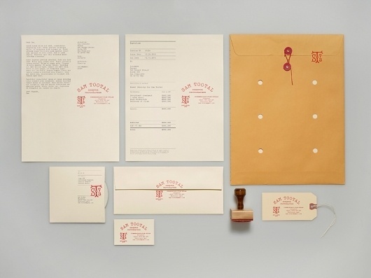 Manual - Sam Tootal #print #design #graphic #block #identity #manual #stationery #foil