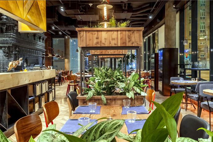 Enterior Created Welcoming Restaurant Decor for Michelin Chef Adrian Quetglas - InteriorZine